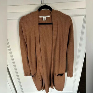 Women’s brown long cardigan - size M - Max Studio